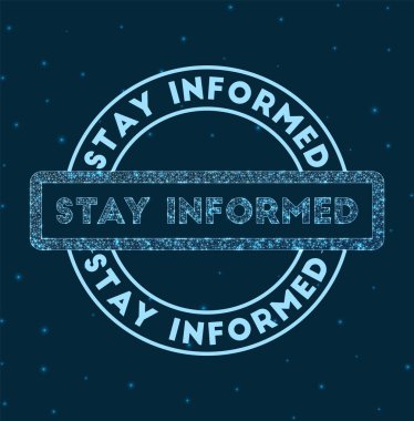 Bilgi vermeye devam et Parlayan Yuvarlak Rozet Ağ biçimi geometrik bilgi olarak uzay vektöründe kal