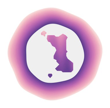 Malapascua Adası simgesi Mor Malapascua Adası 'nın renkli logosu