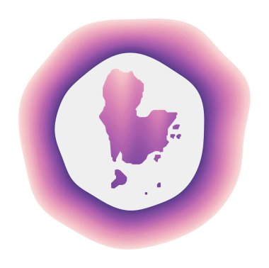 Redang Adası simgesi Mor Kırmızı Redang Adası 'nın rengarenk logosu.
