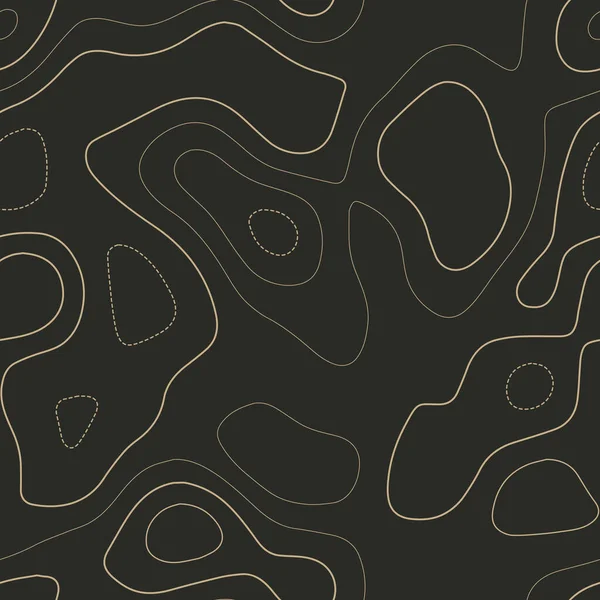 Soyut topoğrafya Gerçek topoğrafya haritası Kusursuz tasarım Etkileyici döşeme izolinleri deseni