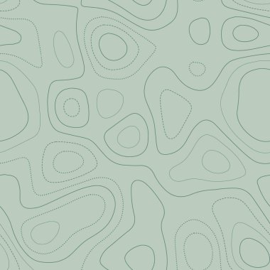 Topografik harita Yeşil tonlarda aktif topoğrafik harita kusursuz dizayn mükemmel döşeme deseni