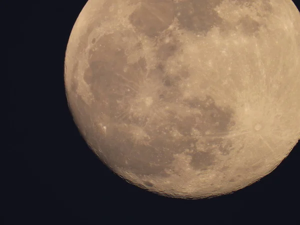 Lua Cheia Céu Italiano — Fotografia de Stock