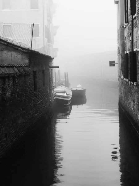 Veneza Preto Branco — Fotografia de Stock