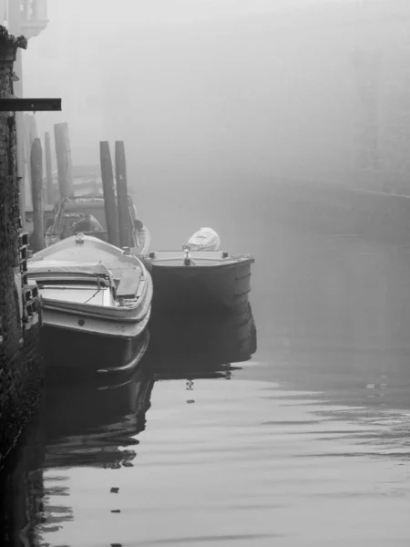 Venedig Schwarz Weiß — Stockfoto