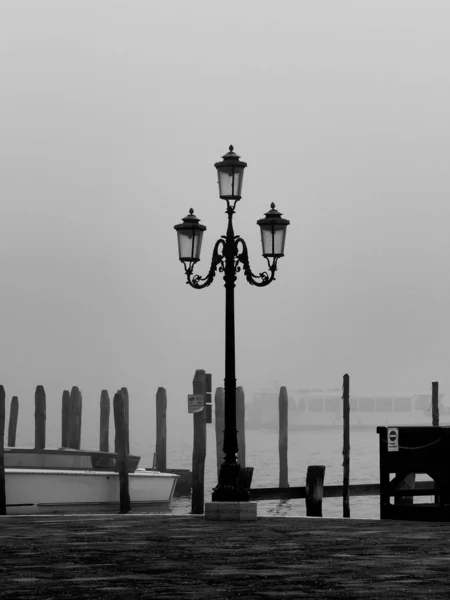 Venedig Svart Och Vitt — Stockfoto