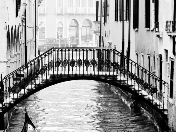 Venedig Schwarz Weiß — Stockfoto