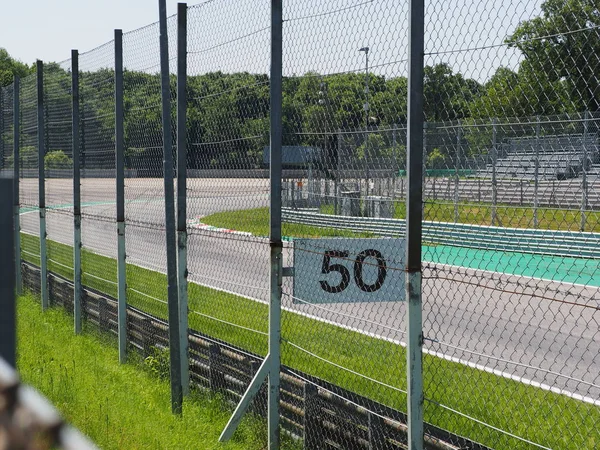 Empty Grandstand Racing Circuit Monza — Stock Photo, Image