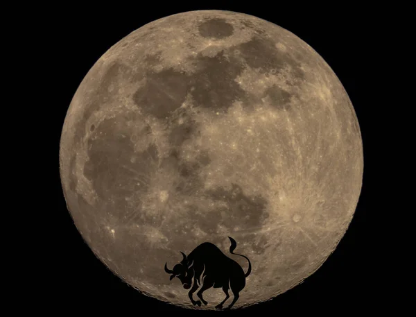 Moon Photo Horoscopes — Stock Photo, Image