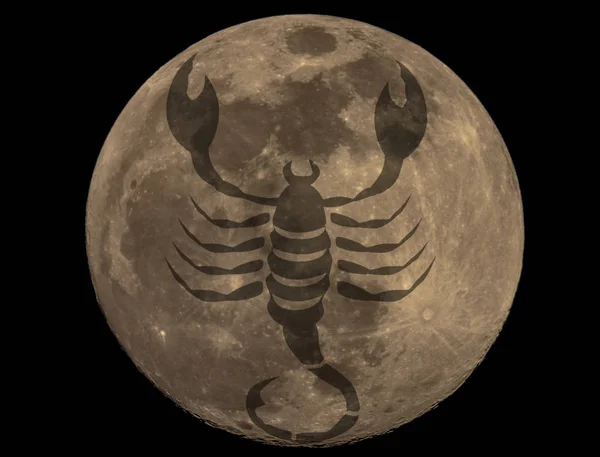 Moon Photo Horoscopes — Stock Photo, Image