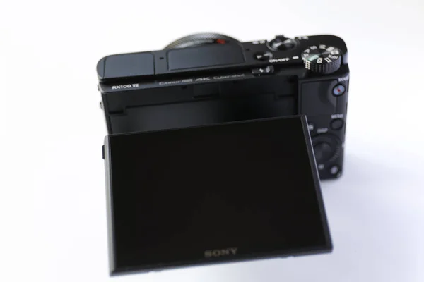 レニャーノ イタリア 2019 ソニーシリーズRx100バージョンViiによるコンパクトカメラの新しいモデル — ストック写真