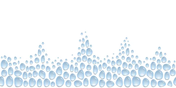Decoração Fundo Horizontal Com Gotas Água Fundo Com Manchas Água —  Vetores de Stock