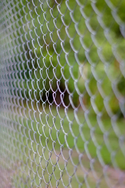 Abstract beeld van een mesh Fence. — Stockfoto