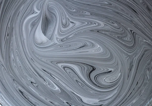 iki renk soyut görüntü karıştırma. Beyaz ve siyah boya dairelerinin dokusu