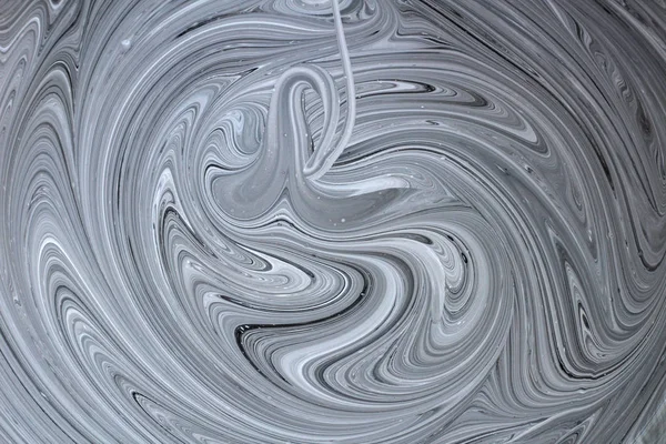 iki renk soyut görüntü karıştırma. Beyaz ve siyah boya dairelerinin dokusu