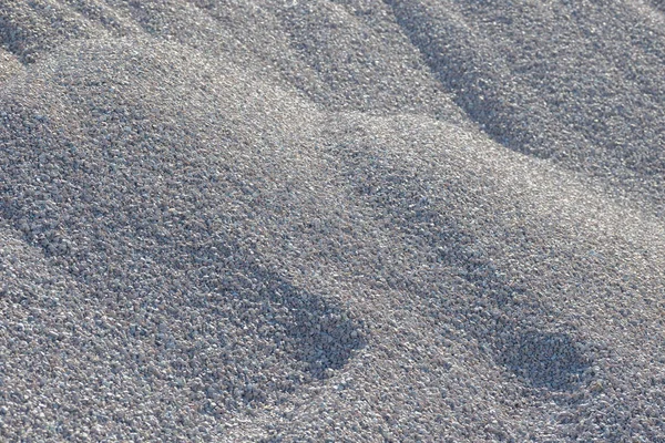 Vorgeschichte Straßenschotter Schotterstruktur Zerkleinerter Schottergrund Berge Von Kalksteinfelsen Bruchsteine Auf — Stockfoto