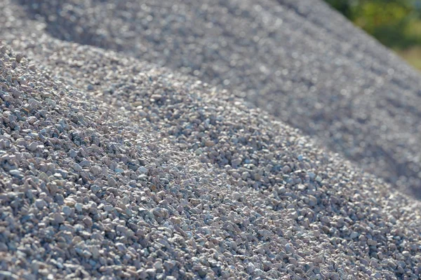 Breakstone Background Road Gravel Gravel Texture Crushed Gravel Background Piles — Stock Photo, Image