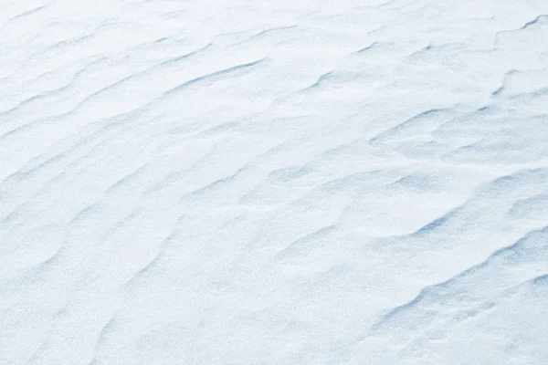 新鲜的雪背景纹理 冬季背景雪花和雪丘 — 图库照片