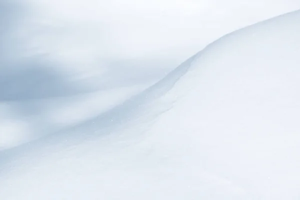 Textura Fondo Nieve Fresca Fondo Invierno Con Copos Nieve Montículos — Foto de Stock