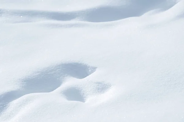 Textura Fondo Nieve Fresca Fondo Invierno Con Copos Nieve Montículos —  Fotos de Stock