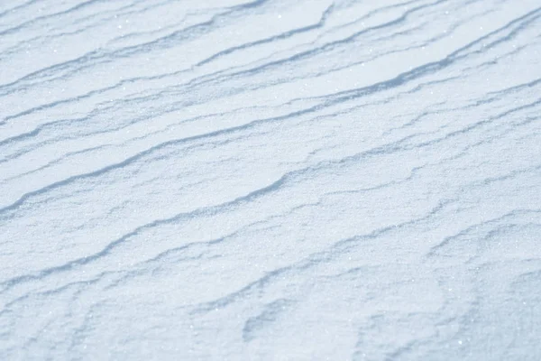 Textura Fundo Fresco Neve Fundo Inverno Com Flocos Neve Montes — Fotografia de Stock