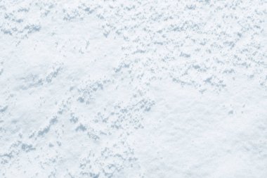 Taze kar arka plan doku. Kış kar taneleri ve kar höyükler arka plan. Kar topaklar.