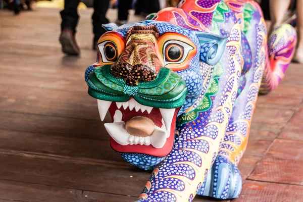 San Antonio Arrazola Oaxaca México 2018 Artesanía Tradicional Alebrijes Hecha — Foto de Stock