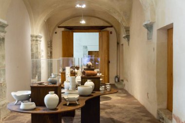 Oaxaca, Oaxaca / Meksika - 21/7/2018: (ayrıntı San Pablo Kültür Merkezi Oaxaca Meksika)