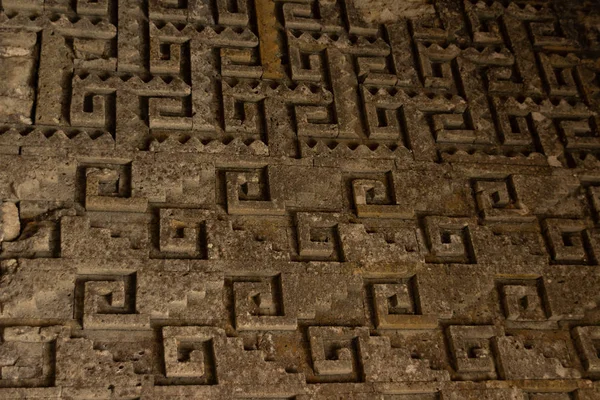 Oaxaca Oaxaca Mexiko 2018 Detail Ruin Prehispanic Mitla Oaxaca Mexiko — Stock fotografie