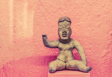Oaxaca, Oaxaca / Meksika - 21/7/2018: (Prehispanic sanat Oaxaca Meksika Rufino Tamayo Müzesi'nde )