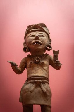 Oaxaca, Oaxaca / Meksika - 21/7/2018: (Prehispanic sanat Oaxaca Meksika Rufino Tamayo Müzesi'nde )