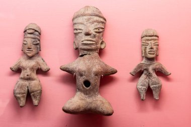 Oaxaca, Oaxaca / Meksika - 21/7/2018: (Prehispanic sanat Oaxaca Meksika Rufino Tamayo Müzesi'nde )