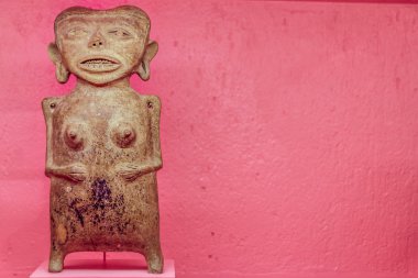 Oaxaca, Oaxaca / Meksika - 21/7/2018: (Prehispanic sanat Oaxaca Meksika Rufino Tamayo Müzesi'nde )