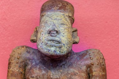 Oaxaca, Oaxaca / Meksika - 21/7/2018: (Prehispanic sanat Oaxaca Meksika Rufino Tamayo Müzesi'nde )