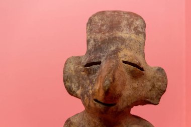 Oaxaca, Oaxaca / Meksika - 21/7/2018: (Prehispanic sanat Oaxaca Meksika Rufino Tamayo Müzesi'nde )