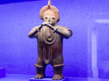 Oaxaca, Oaxaca / Meksika - 21/7/2018: (Prehispanic sanat Oaxaca Meksika Rufino Tamayo Müzesi'nde )