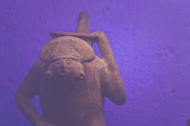 Oaxaca, Oaxaca / Meksika - 21/7/2018: (Prehispanic sanat Oaxaca Meksika Rufino Tamayo Müzesi'nde )