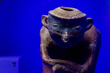 Oaxaca, Oaxaca / Meksika - 21/7/2018: (Prehispanic sanat Oaxaca Meksika Rufino Tamayo Müzesi'nde )