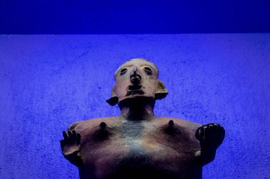 Oaxaca, Oaxaca / Meksika - 21/7/2018: (Prehispanic sanat Oaxaca Meksika Rufino Tamayo Müzesi'nde )