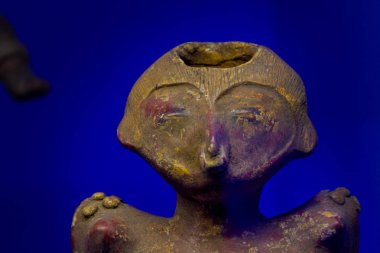 Oaxaca, Oaxaca / Meksika - 21/7/2018: (Prehispanic sanat Oaxaca Meksika Rufino Tamayo Müzesi'nde )