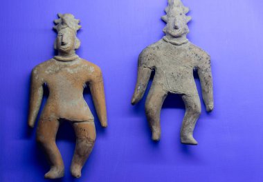 Oaxaca, Oaxaca / Meksika - 21/7/2018: (Prehispanic sanat Oaxaca Meksika Rufino Tamayo Müzesi'nde )