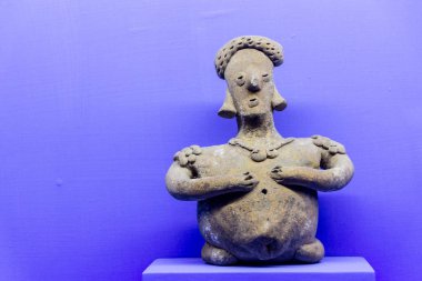 Oaxaca, Oaxaca / Meksika - 21/7/2018: (Prehispanic sanat Oaxaca Meksika Rufino Tamayo Müzesi'nde )