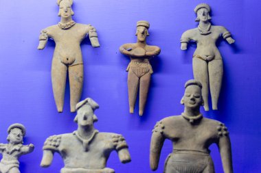 Oaxaca, Oaxaca / Meksika - 21/7/2018: (Prehispanic sanat Oaxaca Meksika Rufino Tamayo Müzesi'nde )