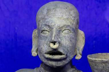 Oaxaca, Oaxaca / Meksika - 21/7/2018: (Prehispanic sanat Oaxaca Meksika Rufino Tamayo Müzesi'nde )