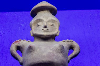 Oaxaca, Oaxaca / Meksika - 21/7/2018: (Prehispanic sanat Oaxaca Meksika Rufino Tamayo Müzesi'nde )