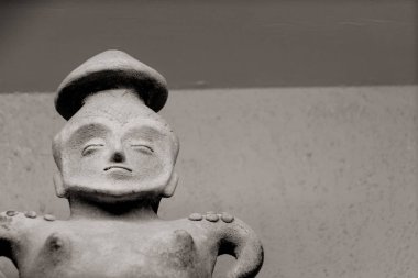 Oaxaca, Oaxaca / Meksika - 21/7/2018: (Prehispanic sanat Oaxaca Meksika Rufino Tamayo Müzesi'nde )