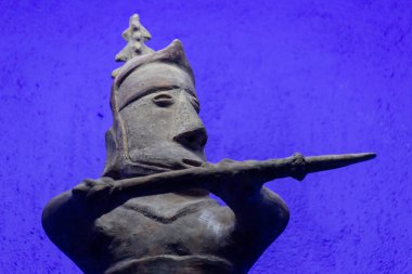 Oaxaca, Oaxaca / Meksika - 21/7/2018: (Prehispanic sanat Oaxaca Meksika Rufino Tamayo Müzesi'nde )