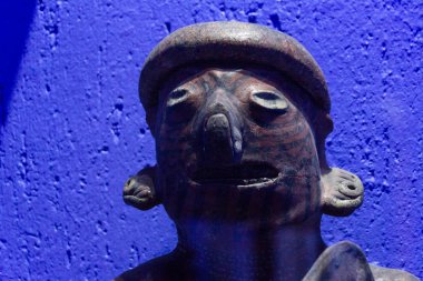 Oaxaca, Oaxaca / Meksika - 21/7/2018: (Prehispanic sanat Oaxaca Meksika Rufino Tamayo Müzesi'nde )