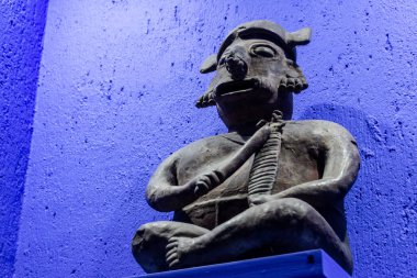 Oaxaca, Oaxaca / Meksika - 21/7/2018: (Prehispanic sanat Oaxaca Meksika Rufino Tamayo Müzesi'nde )