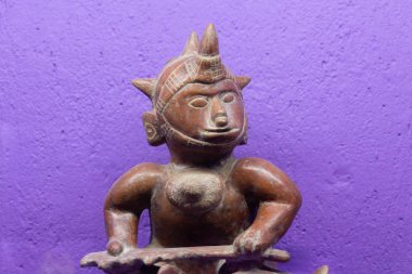 Oaxaca, Oaxaca / Meksika - 21/7/2018: (Prehispanic sanat Oaxaca Meksika Rufino Tamayo Müzesi'nde )