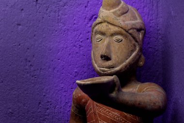 Oaxaca, Oaxaca / Meksika - 21/7/2018: (Prehispanic sanat Oaxaca Meksika Rufino Tamayo Müzesi'nde )
